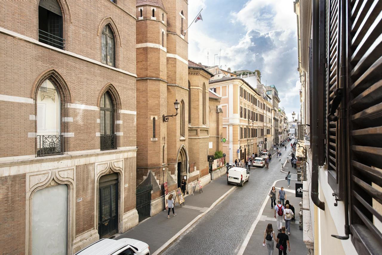 Canova Rooms In Spanish Steps Rome Exterior photo